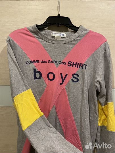 Comme Des Garcons Boys футболка лонгслив оригинал