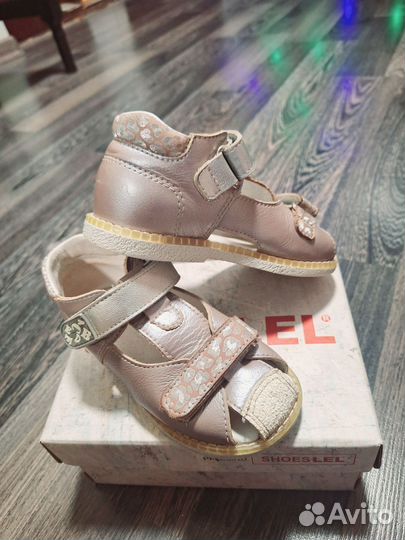 Сандалии Босоножки для девочки 25 р. Лель 16см