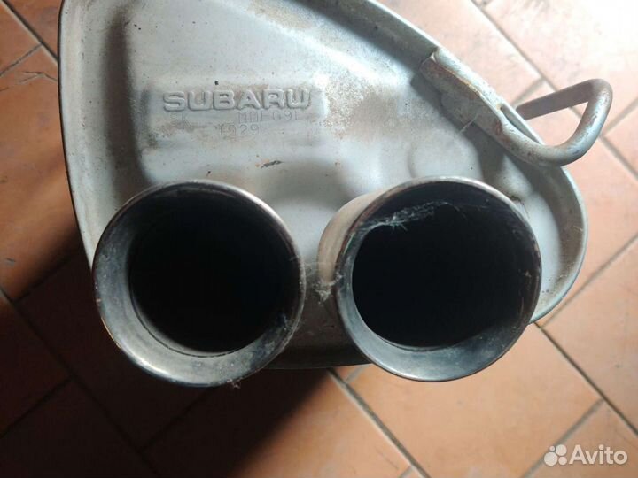 Глушитель subaru legacy