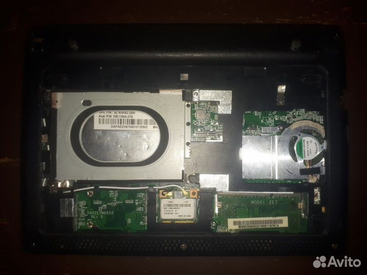 Нетбук Acer Aspire на запчасти
