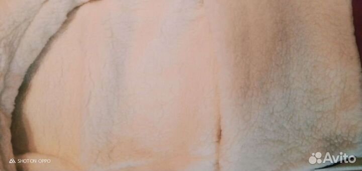 Меховой конверт в коляску в санки