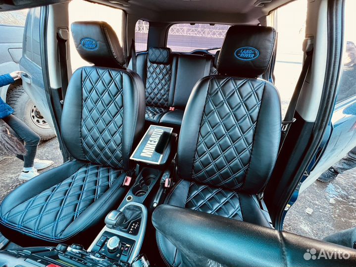 Авточехлы из экокожи для Land Rover Freelander 2