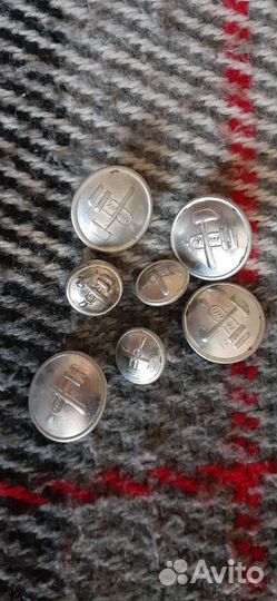 Пуговицы ж.д 70-х