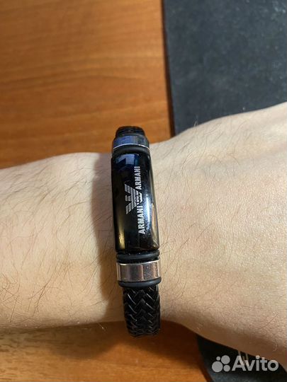 Кожаный браслет мужской