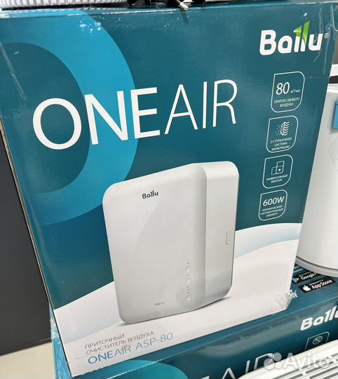 Приточный Очиститель воздуха (приточка) ballu