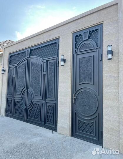 Кованые ворота с доставкой