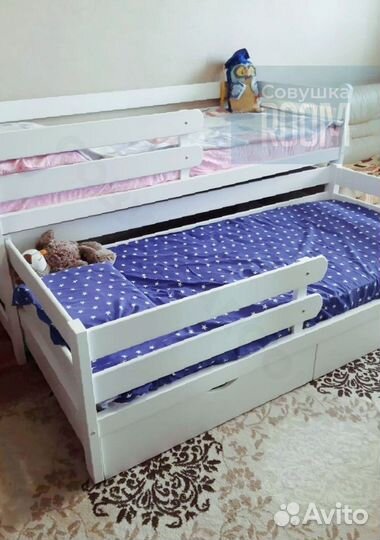 Кровать выдвижная для двоих
