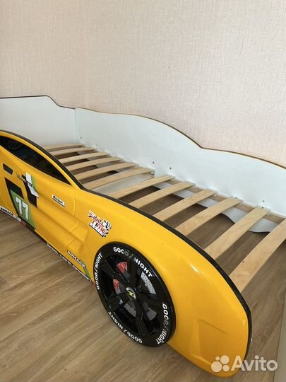 Детская кровать машинка бу