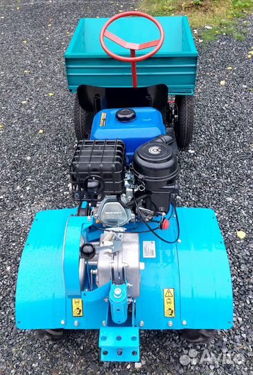 Мотоблок Нева мб 23-ZS с адаптером ак-1