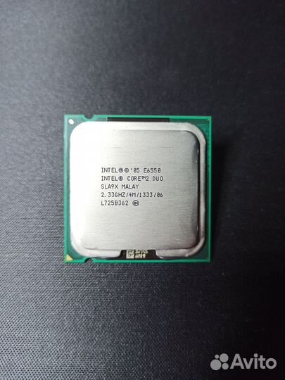 Процессор intel core 2 duo E6550 Conroe LGA775