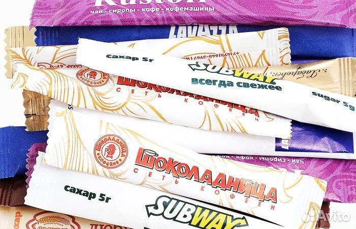 Сахар с логотипом