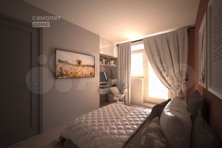 Апартаменты-студия, 18,4 м², 4/10 эт.