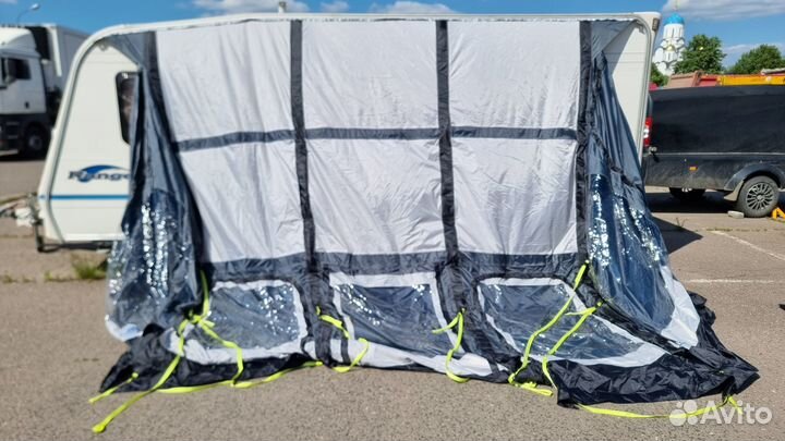 Полностью Надувная Безкаркасная Палатка на Автодом