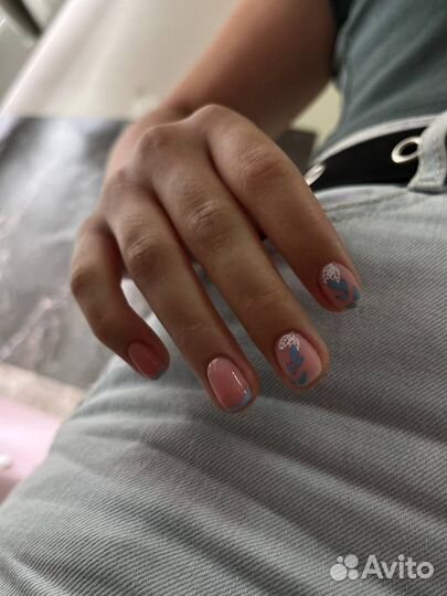 Маникюр с покрытием
