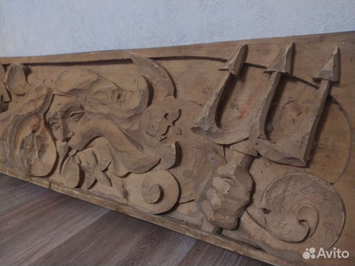 Панно резьба по дереву