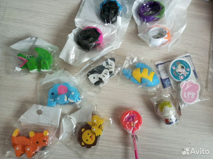 Ластики, точилки