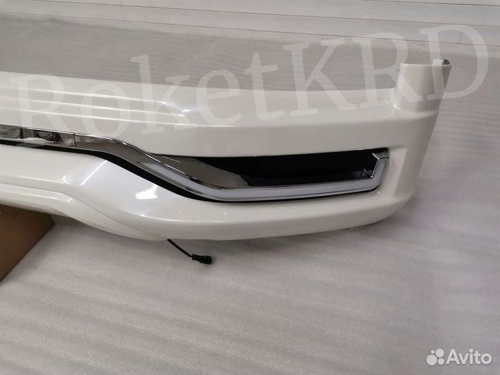 Губа Toyota land cruiser 200 Modellista LED