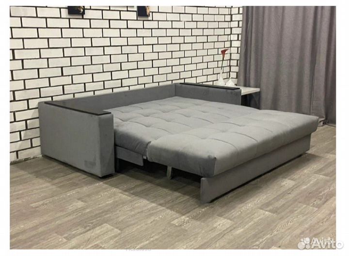 Диван Аккордеон 1400 Velutta LUX 32 накладки мдф