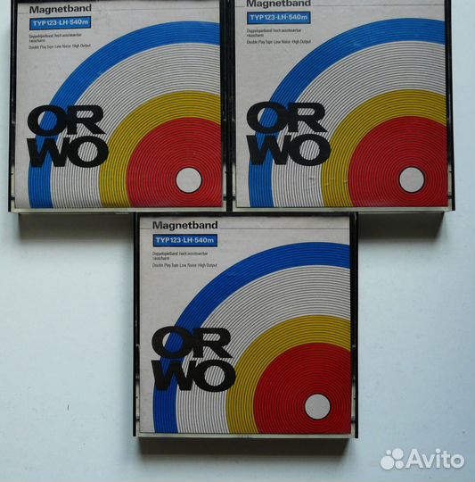 Orwo магнитофонная лента Made in GDR