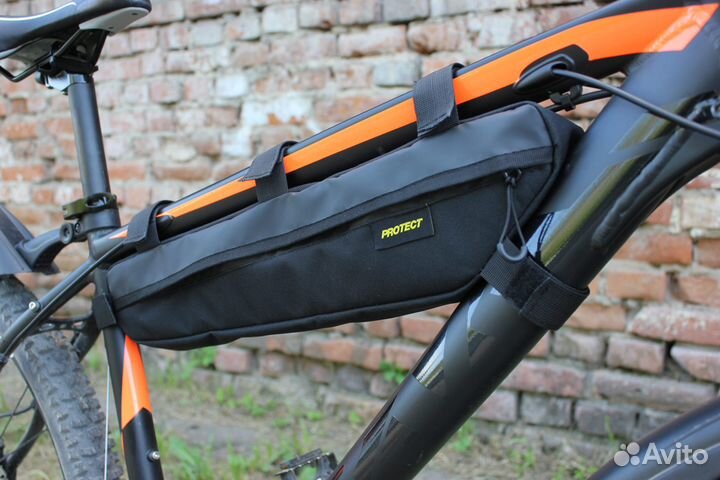 Велосумка под раму 44x9x5см protect Bikepacking