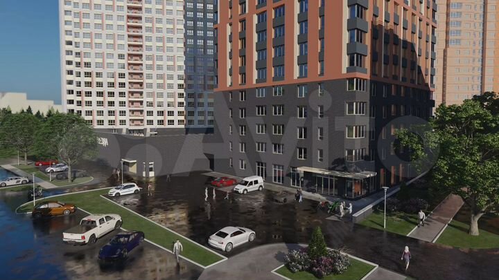 3-к. квартира, 71,7 м², 2/25 эт.