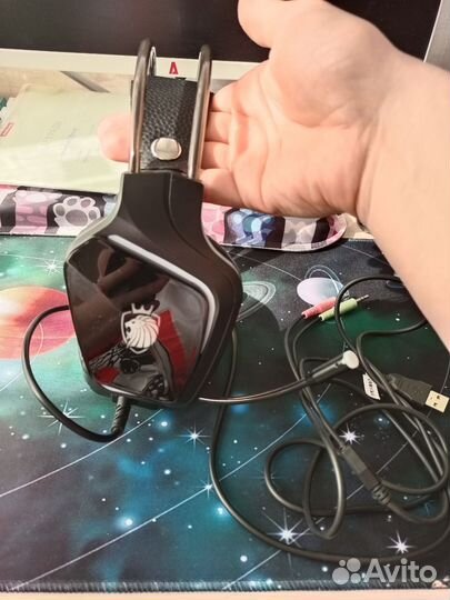 Игровые наушники с микрофоном