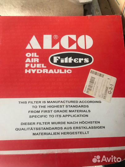 Фильтр салона alco MS6369