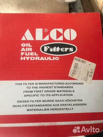 Фильтр салона alco MS6369