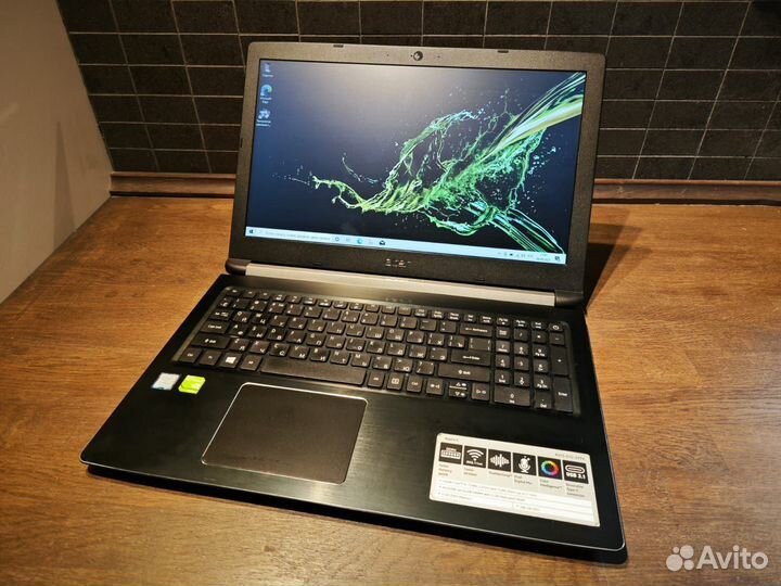 Игровой Acer core i5(7GEN), 6 ddr4, 256 ssd, 940MX