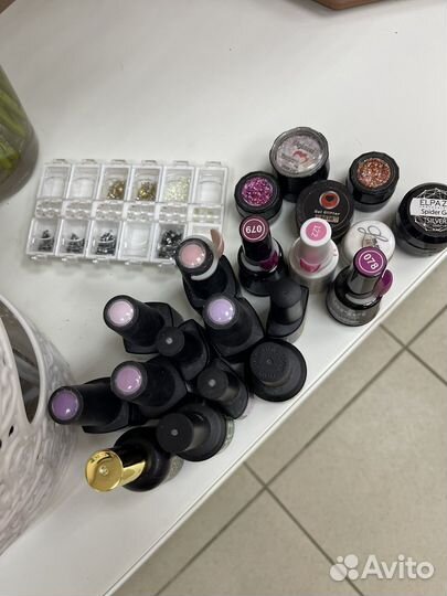 Все для наращивания ногтей, шеллак, педикюр