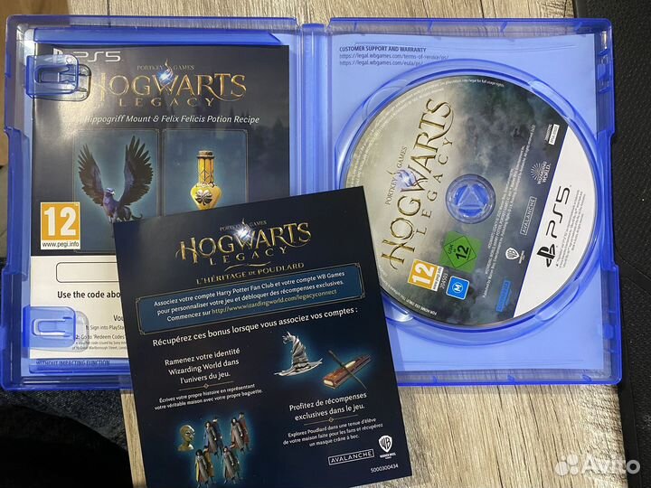 Hogwarts Legacy ps5, русские субтитры