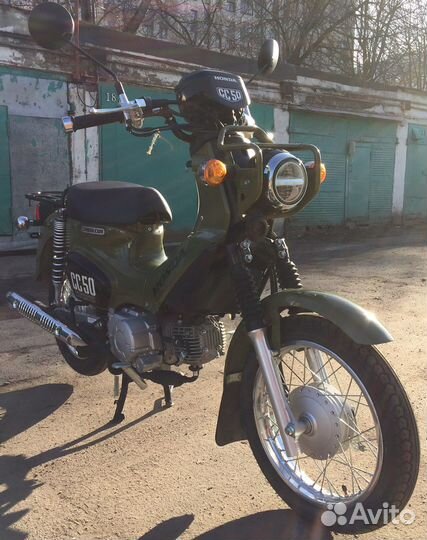 Мопед Honda CC50 crosscub/Хонда Кросс Каб,2020 год
