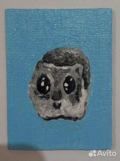 Картина на холсте магнит