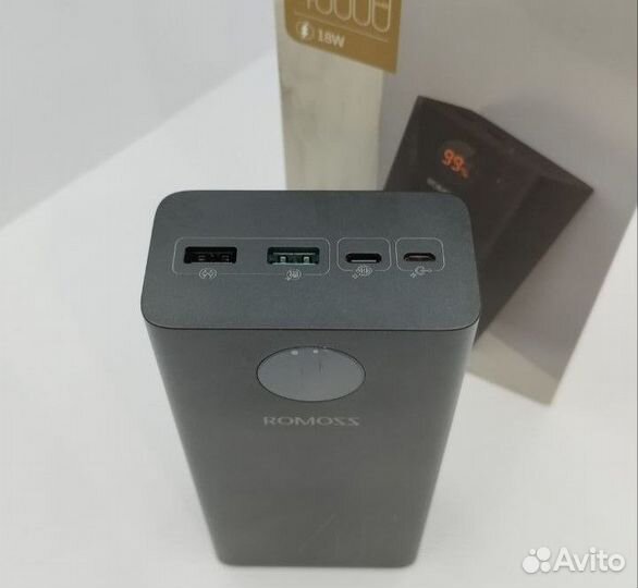 Внешний аккумулятор Romoss PEA40 40000mAh черный