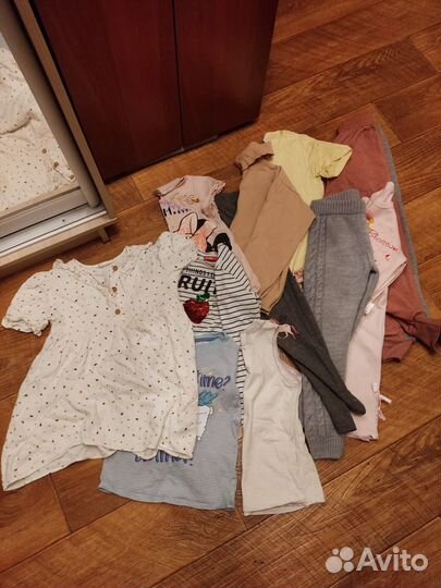 Вещи на девочку пакетом 116-122