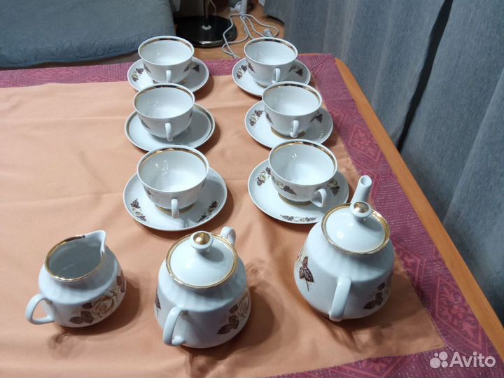 Чайный сервиз СССР Рига