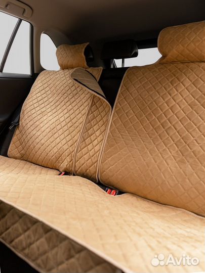 Накидки на сиденья из велюра