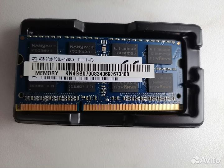 Оперативная память Kingston KVR16S11/4 DDR3 - 4гб