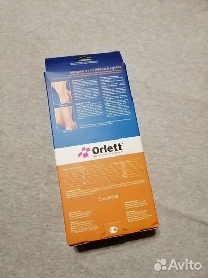 Бандаж на коленный сустав Orlett rkn103 р XL новый