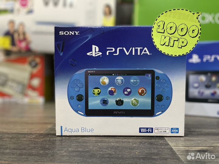 Ps Vita slim 1000+ игр Состояние Новые