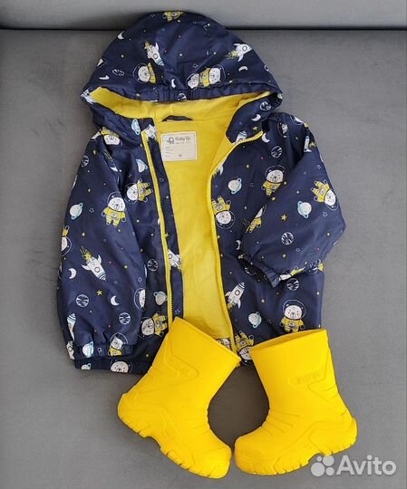 Куртка демисезонная h&m 98