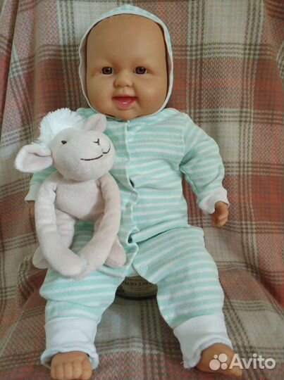 Кукла пупс мягконабивной 46см