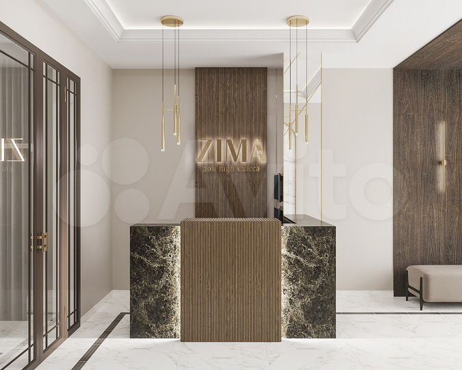 2-к. квартира, 64,8 м², 20/23 эт.