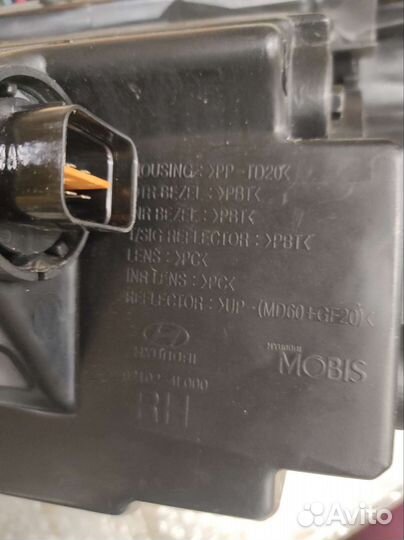 Правая фара на solaris 1