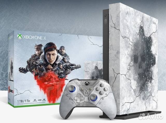 Xbox One X разные + гарантия (магазин Медиасалон)