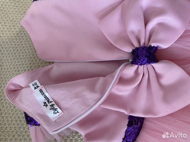 Нарядное платье для девочки 86 размер