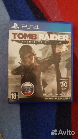 Игра для PS4 PS5 Tomb raider definitive edition