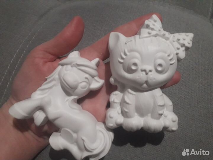 Гипсовые фигурки для раскрашивания