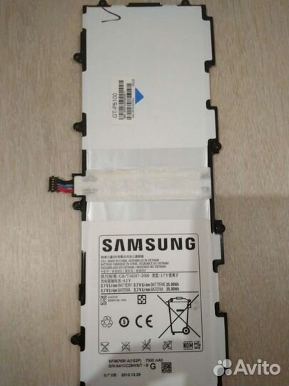 Аккумулятор для планшета samsung