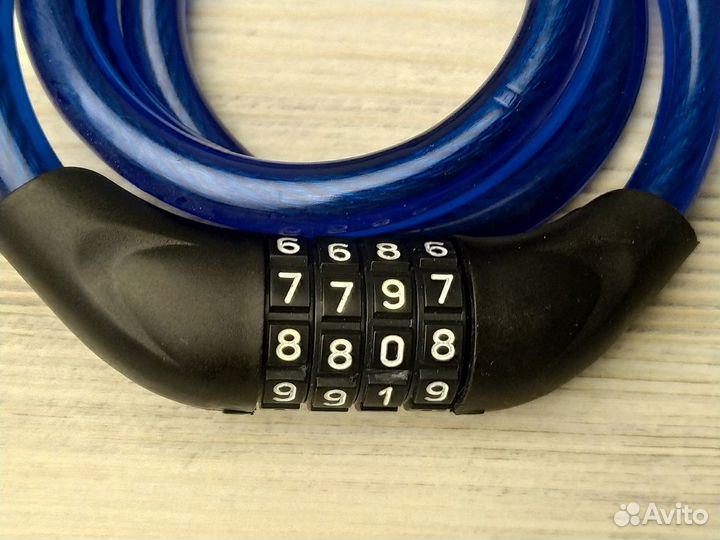 Противоугонка 1,2*120 см кодовый сменный код